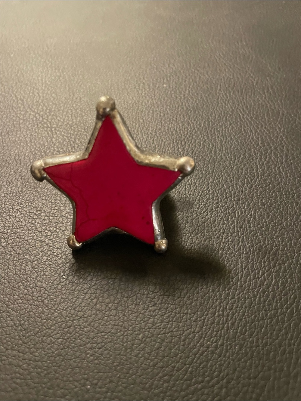 Pink Star Statement Ring - Picture 5 of 7